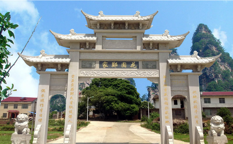 河北省柏乡县农村石大门价格多少钱
